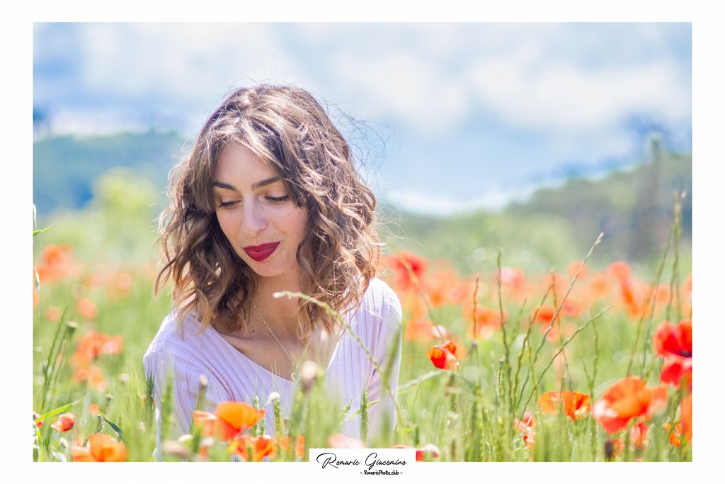 Marie et les coquelicots